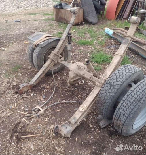 Задний мост газель