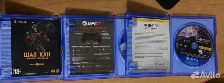 Игры для приставок ps4 Mortal Kombat 11 UFC 2