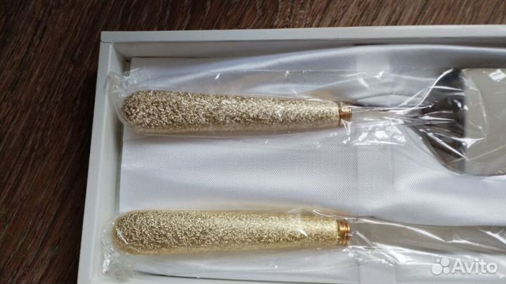 Нож и лопатка для торта