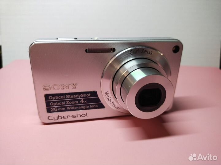 Sony Cyber-shot DSC-W350 Silver Vintage Cam