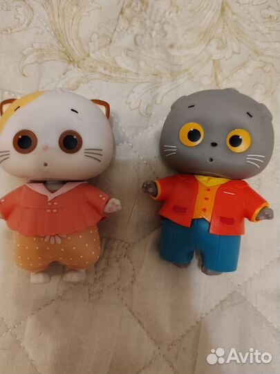 Набор Басик и Лили резиновые 8см