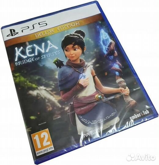 PS5 Kena Bridge of Spirits Deluxe Ed.,новый в упак