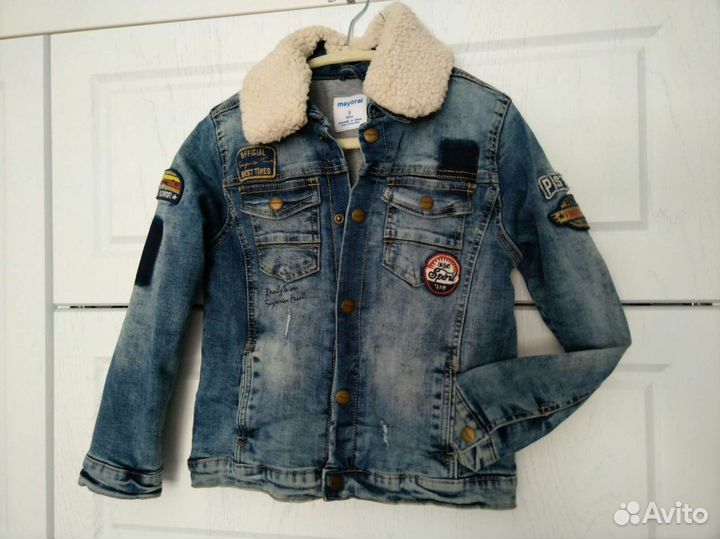 Джинсовая куртка для мальчика