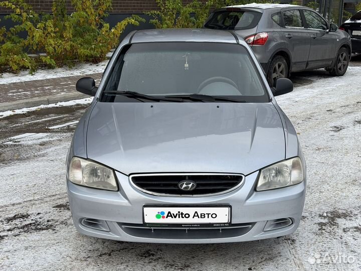 Hyundai Accent 1.5 МТ, 2008, 225 000 км