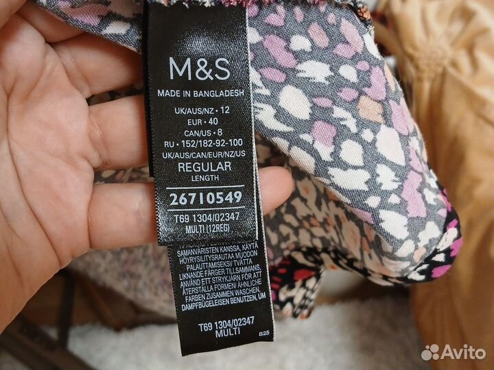 Платье вискоза Marks&Spenser 44-46новое