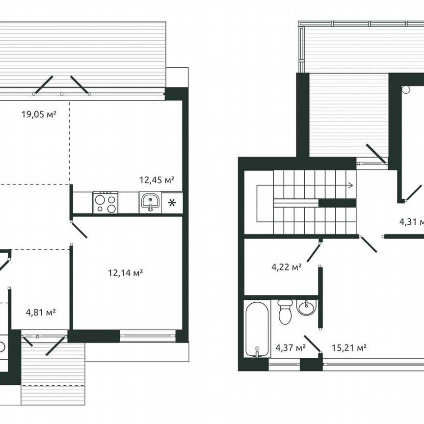 5-к. квартира, 127,2 м², 2/2 эт.