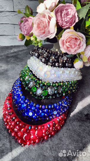 Хрустальный Ободок -кокошник