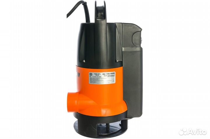 Насос дренажный Парма нд-750/35пв для грязной воды