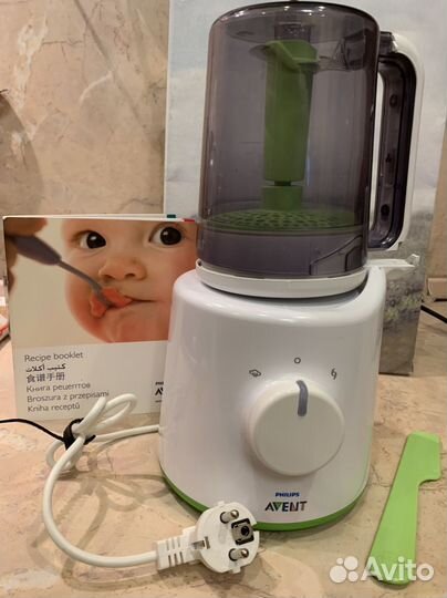 Пароварка блендер philips avent
