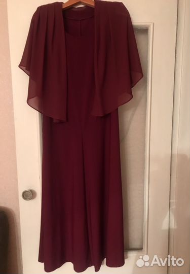 Платье женское вечернее стрейч с перелиной,52 р