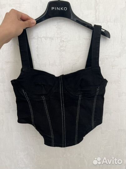 Корсетный топ zara