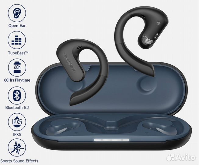 OpenRock S Bluetooth наушники для спорта