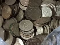 Монеты Украины разного номинала в количестве