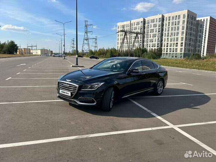 Genesis G80 2.0 AT, 2017, 120 000 км