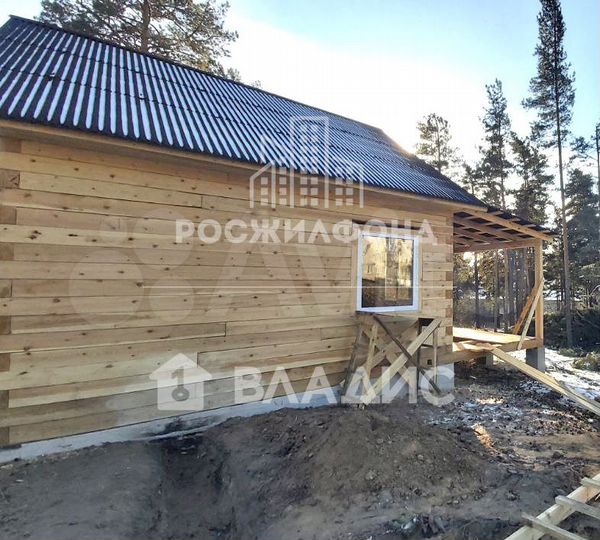 Дом 57 м² на участке 10 сот.