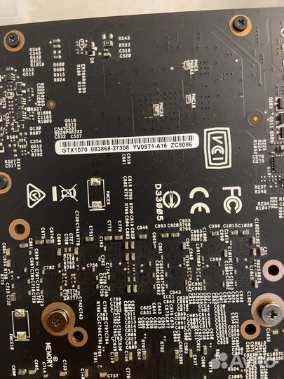 Видеокарта asus gtx 1070 dual 8gb