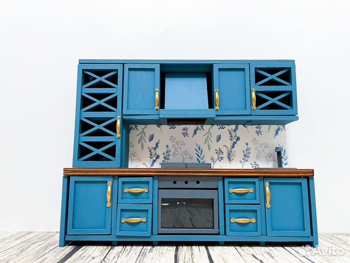 Кухня для кукол, мебель для кукол из фанеры