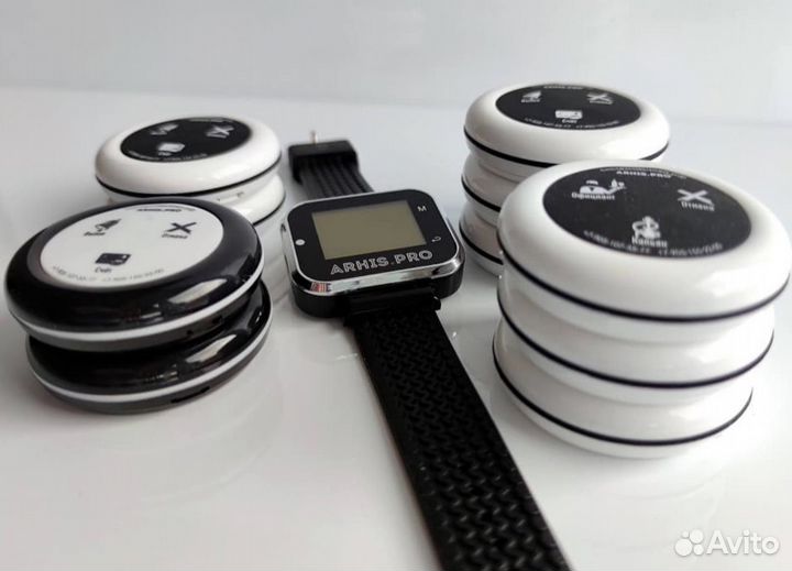 Кнопка вызова персонала, официанта, часы-пейджер