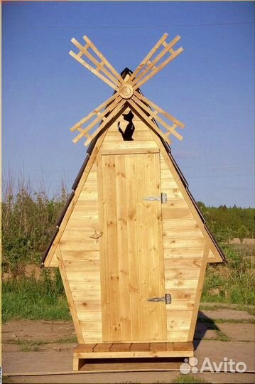 Дачный туалет с установкой С087