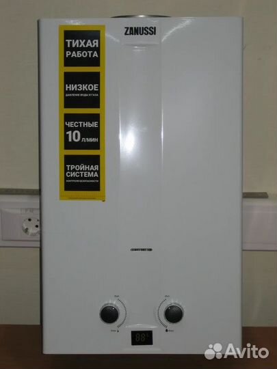 Газовый водонагреватель Zanussi GWH 10 Fonte