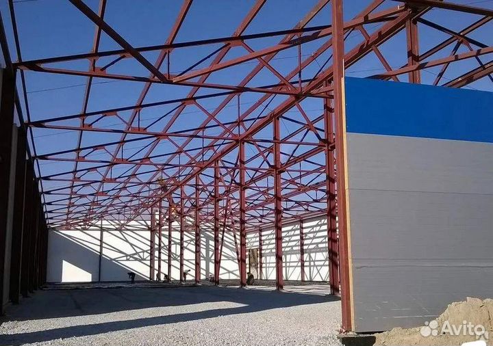 Ангар, склад под ключ