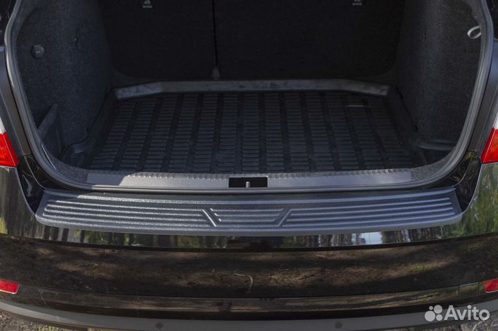 Накладка на бампер Skoda Octavia 3 A7 (17-20) RA