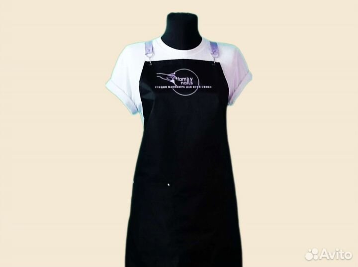 Фартук рабочий с логотипом
