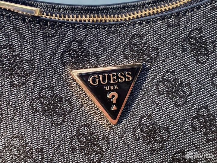 Сумка Guess серая с кошельком