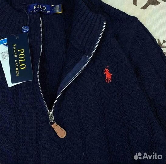 Polo ralph lauren свитер полузамок Унисекс