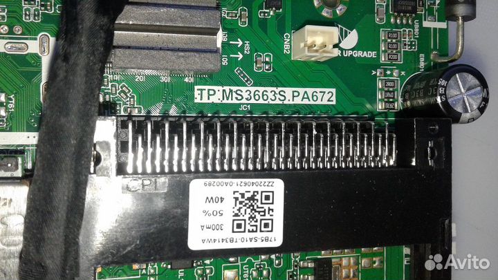 Разбор телевизора Leff 24H250T