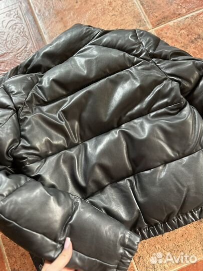 Кожаный бомбер Bomboogie оригинал новый