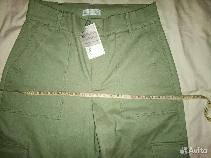 Штаны широкие с карманами