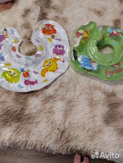 Мягкие игрушки пакетом и 2 круга