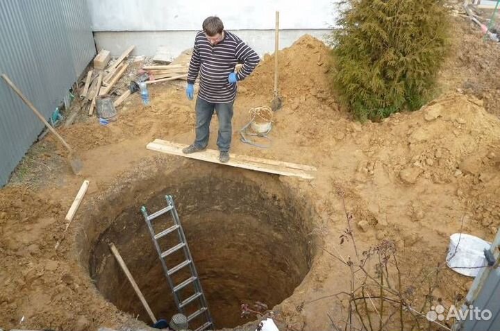Выгребная яма. Канализация Колодцы под ключ