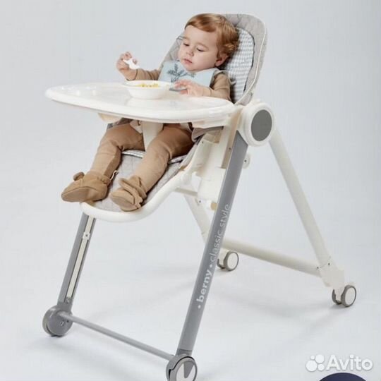 Стульчик для кормления happy baby berny