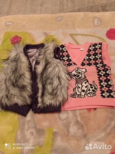 Вещи пакетом для девочки от 6месяцев до года