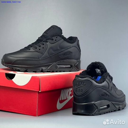 Кроссовки Nike Air Max 90 (с мехом) (Арт.39761)