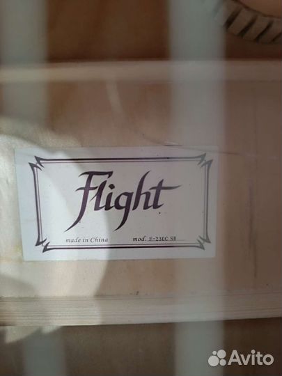 Акустическая гитара flight f-230c