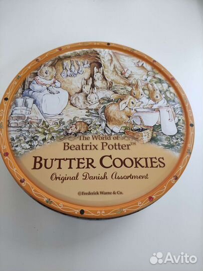 Жестяные банки коробки круглые