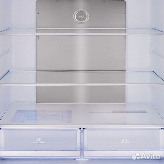 Холодильник tesler RCD-545I beige glass