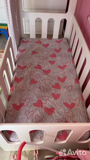 Детская кровать 80 160 домик