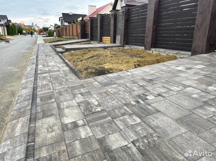 Тротуарная плитка без полной предоплаты