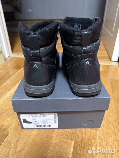 Ботинки мужские зимние 43 размер ecco