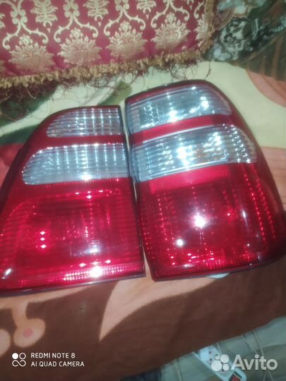 Задние фонари на toyota land cruiser 100