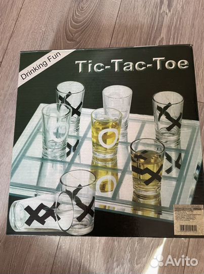Набор рюмки крестики нолики