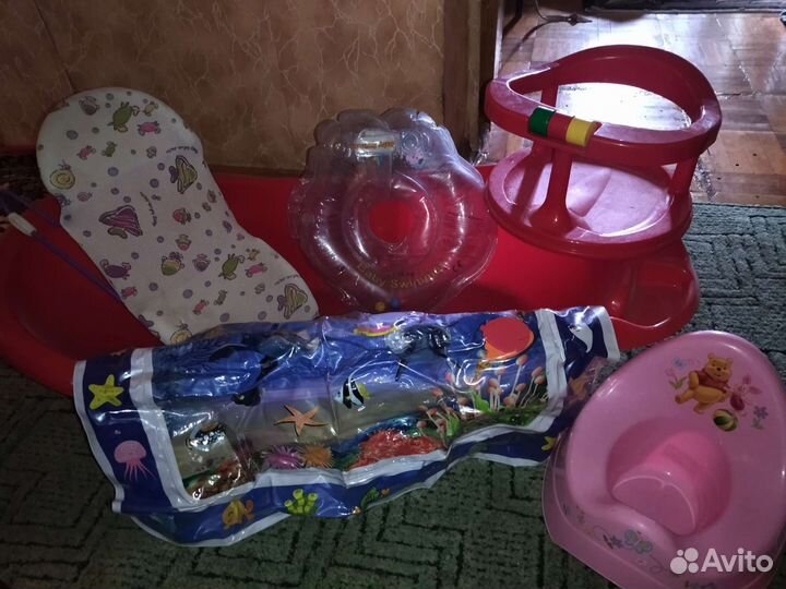 Ванночка, круг, сидушка,коврик для купания,туалет