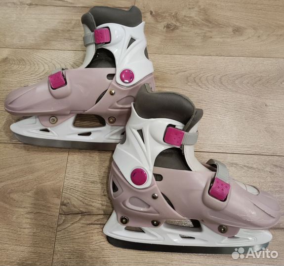 Коньки для девочки раздвижные 33-36
