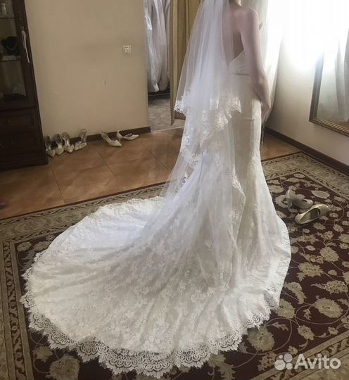 Свадебное платье «Рыбка» XS