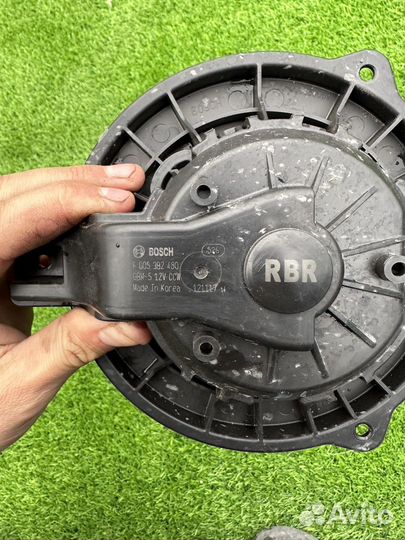 Моторчик печки Hyundai solaris kia rio 3