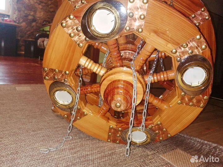Люстра ручной работы